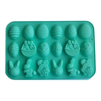 18-Cavity Silicone Easter Theme Baking Mold
