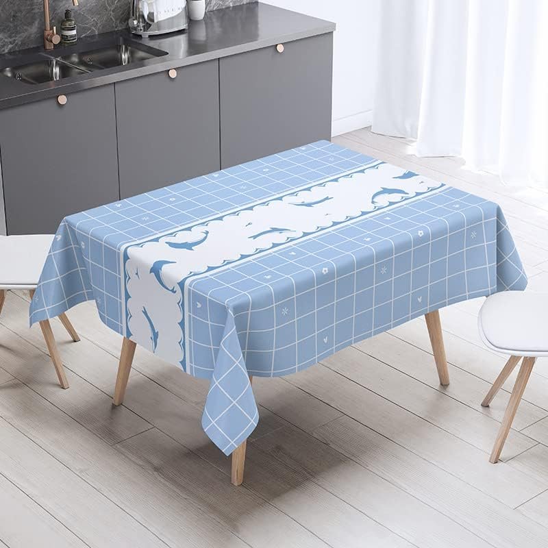 ShopINess Waterproof and Stain-Resistant Tablecloth