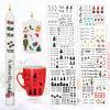 8 Christmas Candle Tattoos view 1