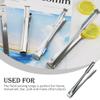 KIXZSAZ Stainless Steel Grill Tongs view 4