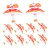 UTHCLO 10-Piece Mushroom Fabric Patch view 1