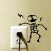 KIXZSAZ Light Switch Sticker, Self-Adhesive, Waterproof, 12 x 12 cm view 2