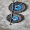 DIY Rubber Caster Wheels for Home Use with 42 cm Connecting Shaft, Flatbed Cart (Set B) view 4