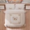 Petti Artigiani Italiani King-Size Duvet Cover Set, 260 x 240 cm, Beige Bow view 2