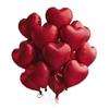 Sanu Belle Heart Foil Balloons - 12 Pack view 1