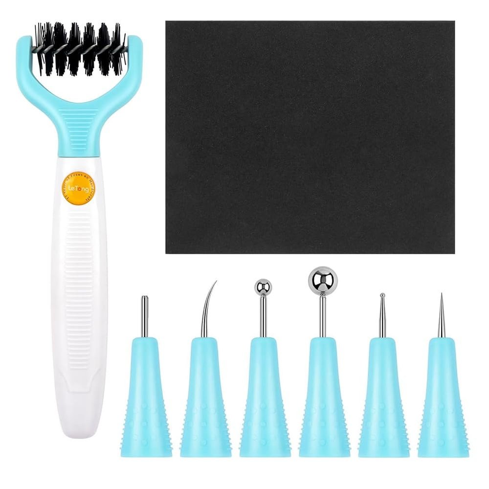 ISTOVO 8-Piece Paper Sculpture Tool Set for 3D Paper Flowers
