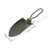 Gatuida Portable Folding Garden Shovel with Storage Bag view 2