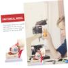 VALICLUD Enlarged Human Eye Model, 3x Magnification, with Removable PVC Parts view 4