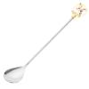 VICASKY Long Stirring Spoon with Decorative Head view 1