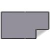 NGBFF 60-Inch High-Brightness Portable Projector Screen view 1