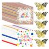 BIFHIG 40th Birthday Party Napkins with 5 Napkin Rings view 1