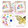BIFHIG 40th Birthday Party Napkins with 5 Napkin Rings view 3