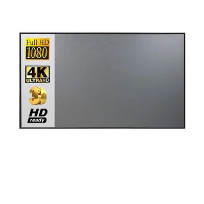 NGBFF Projector Screen, Light-Blocking Curtain, Portable Reflective Fabric, 3D HD, 72 Inch