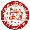 Bigqin Christmas Tree Skirt, 120cm Red view 1