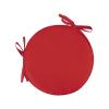 Generic Seat Cushion with Ties - 30x30 cm (Wine) view 1
