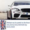 Union Jack Flag Car Emblem view 3
