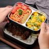 1500 ml Stainless Steel Double-Layer Lunchbox with Compartments view 2