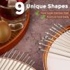 FrostyFlair Cocktail Decorations, 9 Stainless Steel Chickens view 4