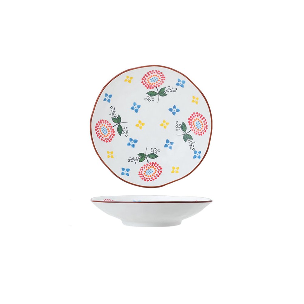Creative Ceramic Deep Plate, 20.3 cm