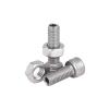 M6 M8 M10 M12 M16 304 Stainless Steel Round-Head Hex-Socket Hollow Screw, Machine-Thread Through-Hole Bolt (5-Piece Set, M12 x 20 x 6.2) view 4