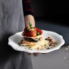 Nordic Retro-Style Ceramic Oval Plate, 20.3 cm view 3