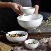 Nordic Retro-Style Ceramic Oval Plate, 20.3 cm view 4
