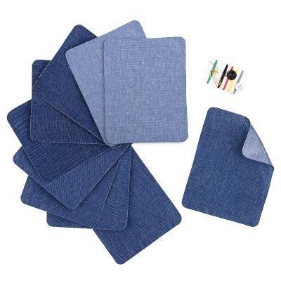 Jean Patches, 20 Iron-On Patches for DIY