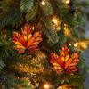 Acrylic Maple Leaf Ornament view 2