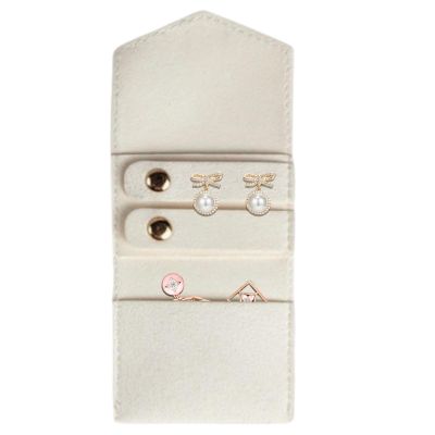 Travel Jewelry Organizer - Portable Foldable Jewelry Bag