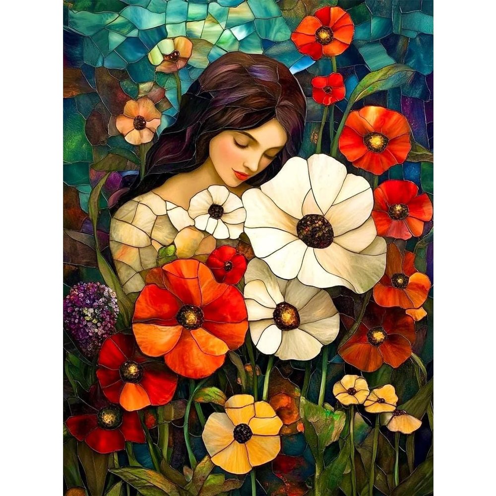 RICUVED 5D Diamond Painting Flowers