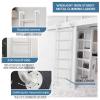 Window Well Ladder for 3.3- to 10-Foot-High Entrances, Heavy-Duty Wrought-Iron Wall-Mount view 3