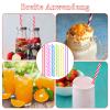 12 Pack Reusable Straws view 4