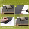 2-Piece Self-Adhesive Linen Repair Patches view 3