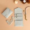 Travel Jewelry Pouch | Portable Foldable Jewelry Organizer view 2