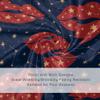 Caihoyu Sofa Throw Blanket, 127 x 152 cm, Girls’ Star Kiss Lips Wallpaper Design view 4