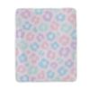 Throw Blanket for Couch, Soft Couch Blanket, 50 x 60 cm, Blanket for Adults, Pastel Leopard Pattern, Wallpaper view 1