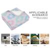 Throw Blanket for Couch, Soft Couch Blanket, 50 x 60 cm, Blanket for Adults, Pastel Leopard Pattern, Wallpaper view 2