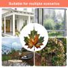 Maple Leaf Ornaments - Fall Window Decoration view 4
