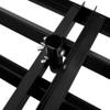 ADGO Lawn Leveling Rake, 90 x 30 cm, Black Metal, Handle Not Included view 4
