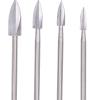 Wood Carving Bits, 3-Flute HSS Engraving Cutters, 5-Piece Set, 3 mm view 3