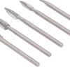 Wood Carving Bits, 3-Flute HSS Engraving Cutters, 5-Piece Set, 3 mm view 4