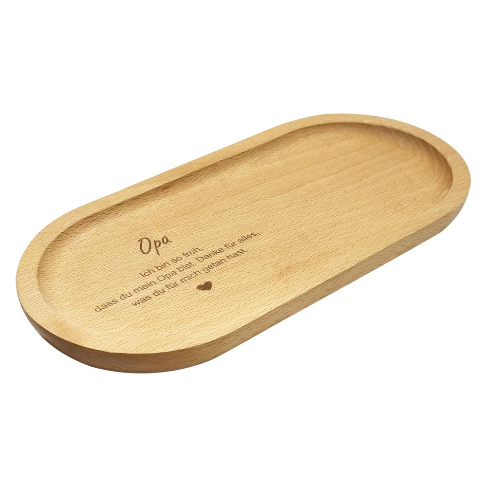 Oval Wooden Tray