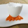 Chicken Feet Egg Cup - Novel Design, Stable Egg Stand view 3