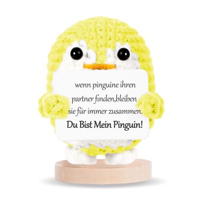 BOAITE Penguin Gift for Girlfriend & Boyfriend, Anniversary Valentine's Day Decor