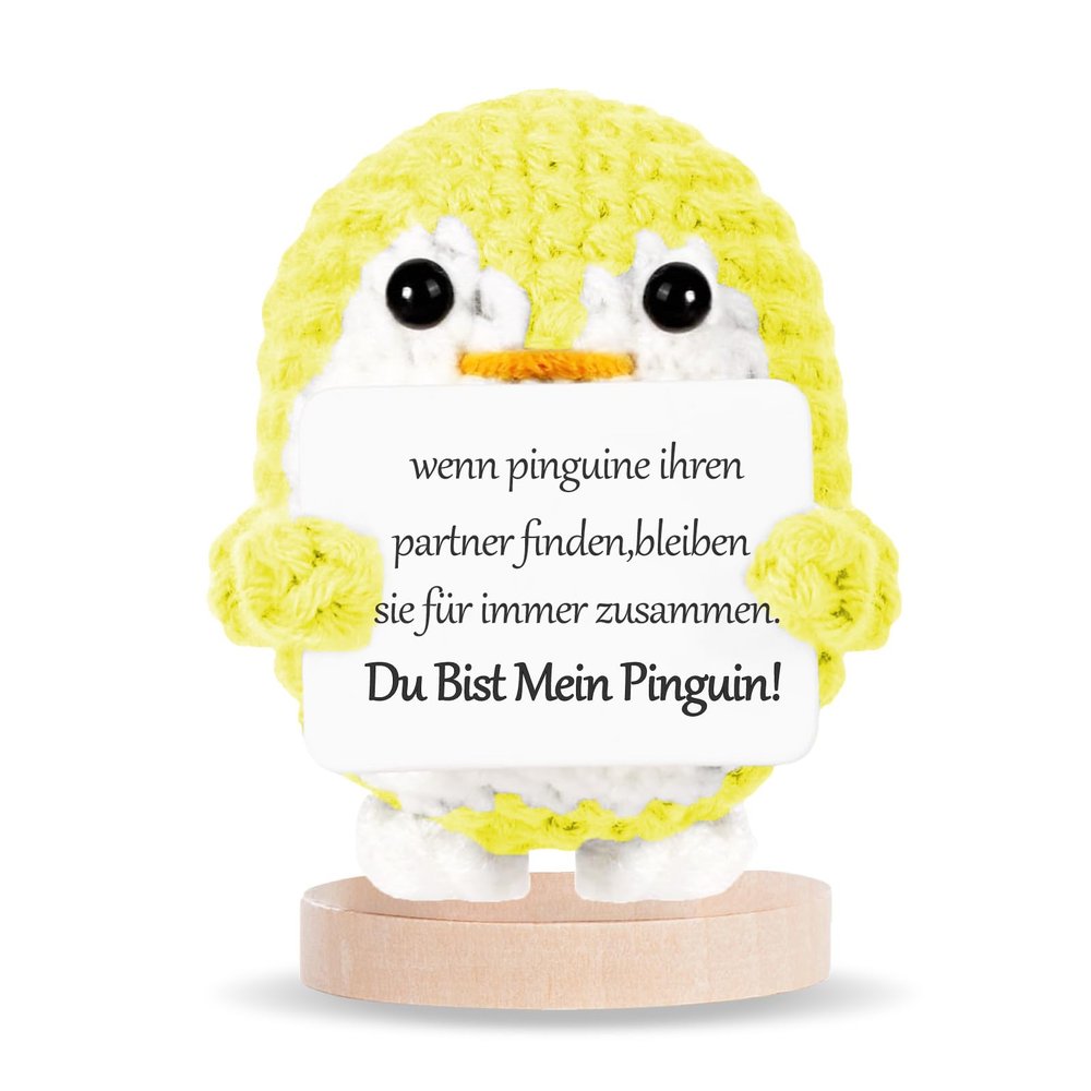 BOAITE Penguin Gift for Girlfriend & Boyfriend, Anniversary Valentine's Day Decor
