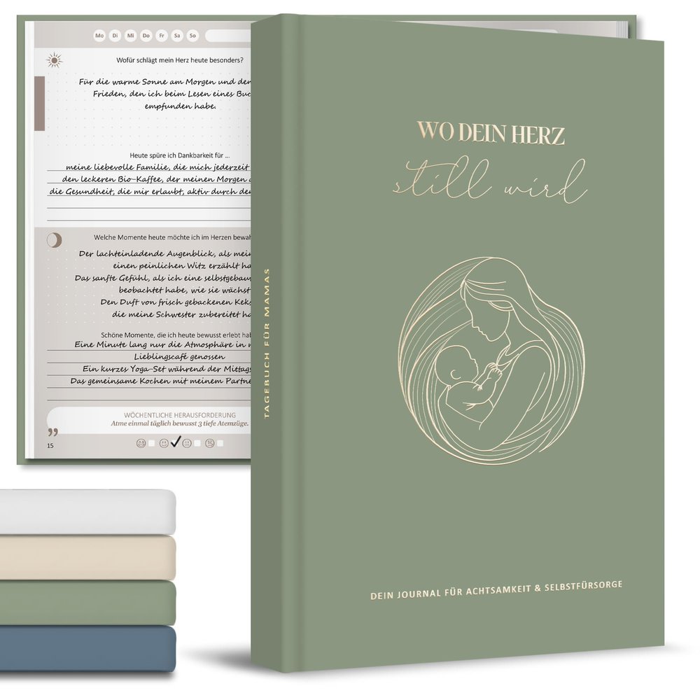 BIROYAL A5 Mindfulness Journal for Moms, 24-Week Gratitude Journal
