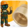 Instalguru Brass Extension 3/4" Female/Male, 10 mm view 2