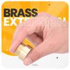 Instalguru Brass Extension 3/4" Female/Male, 10 mm view 3