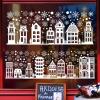 Christmas Window Stickers, 9 pcs Self-Adhesive Snowflakes view 1