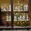 Christmas Window Stickers, 9 pcs Self-Adhesive Snowflakes view 4